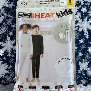 32 Degrees Kids Thermal Set — White